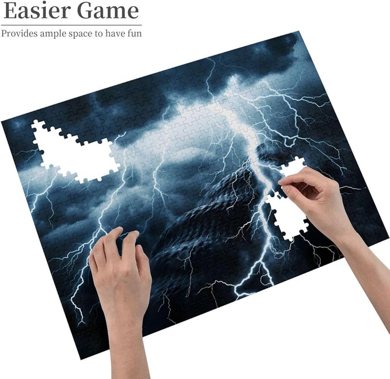 Phayah Lightning Coral Sea 500 Piece Jigsaw Puzzle For Adults Home Decor - Image 3